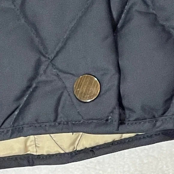 Eddie Bauer Navy Quilted Goosedown Vest - Picture 10 of 14